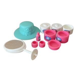 VINTAGE 1982 LOT OF 15 BARBIE DREAM STORE‎ PARTS Hat Beauty Mirror Display